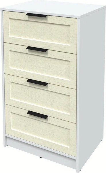 Изображение товара Комод Интерлиния Концепт Тренд КТ-К60 (белый платинум/дуб снежный)