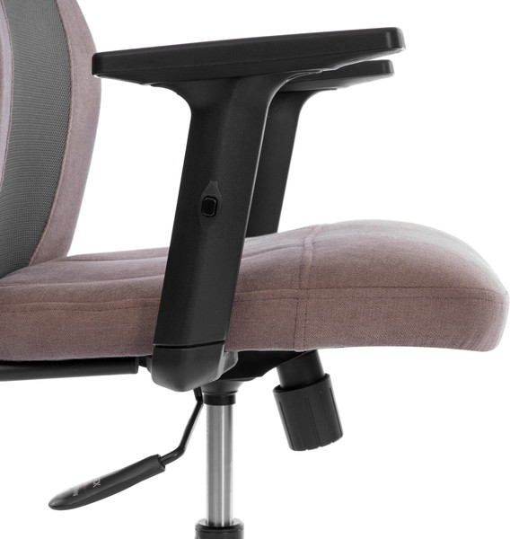 Изображение товара Кресло офисное Tetchair Aviator PLT metalBL (ткань, светло-коричневый/серый, KUB 03/W-12)