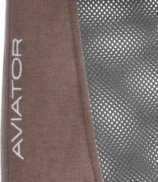 Изображение товара Кресло офисное Tetchair Aviator PLT metalBL (ткань, светло-коричневый/серый, KUB 03/W-12)