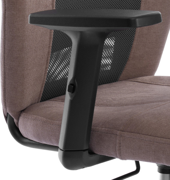 Изображение товара Кресло офисное Tetchair Aviator PLT metalBL (ткань, светло-коричневый/серый, KUB 03/W-12)