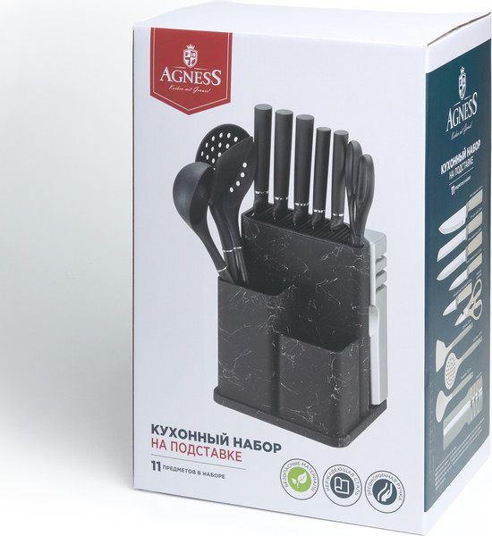 Изображение товара Набор кухонных приборов Agness 671-227