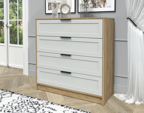 Изображение товара Комод Интерлиния Концепт Тренд КТ-К100 (дуб золотой/грей)