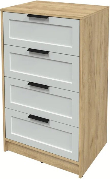 Изображение товара Комод Интерлиния Концепт Тренд КТ-К60 (дуб золотой/грей)