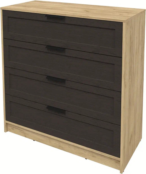 Изображение товара Комод Интерлиния Концепт Тренд КТ-К100 (дуб золотой/дуб английский)