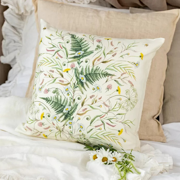 Изображение товара Наволочка декоративная Listelle Купалинка паттерн  818201/3