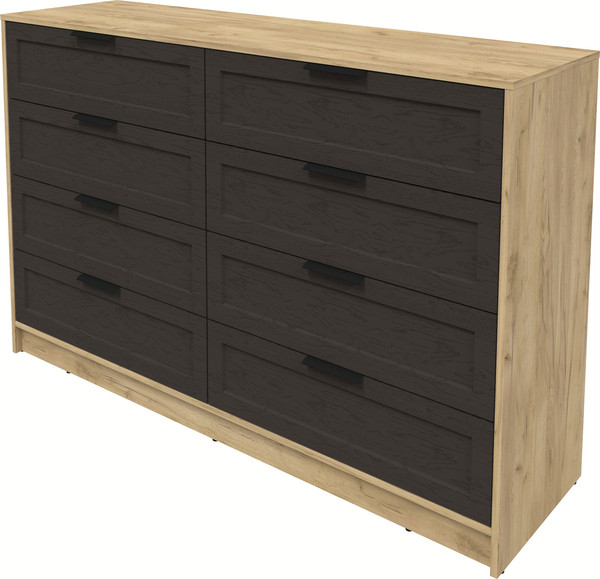 Изображение товара Комод Интерлиния Концепт Тренд КТ-К157 (дуб золотой/дуб английский)