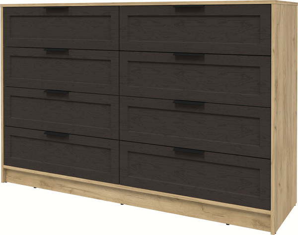 Изображение товара Комод Интерлиния Концепт Тренд КТ-К157 (дуб золотой/дуб английский)