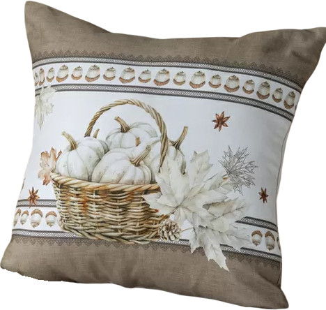 Изображение товара Наволочка декоративная Listelle Торонто кайма с корзинкой 817701/2