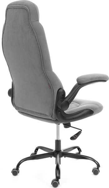 Изображение товара Кресло офисное Tetchair Bazuka metalBL (велюр, серый, 29)
