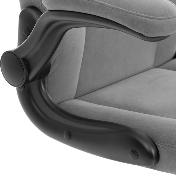 Изображение товара Кресло офисное Tetchair Bazuka metalBL (велюр, серый, 29)