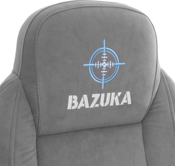 Изображение товара Кресло офисное Tetchair Bazuka metalBL (велюр, серый, 29)