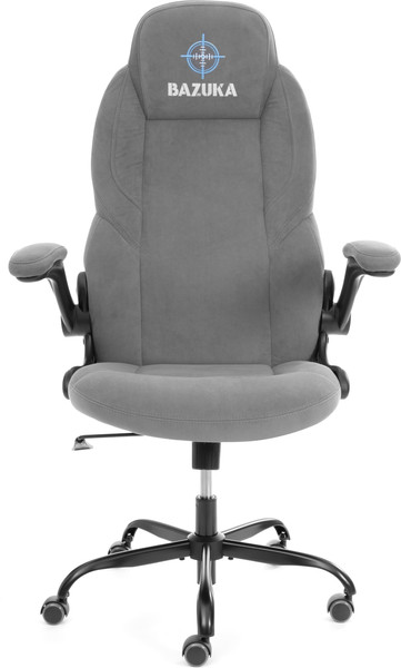 Изображение товара Кресло офисное Tetchair Bazuka metalBL (велюр, серый, 29)