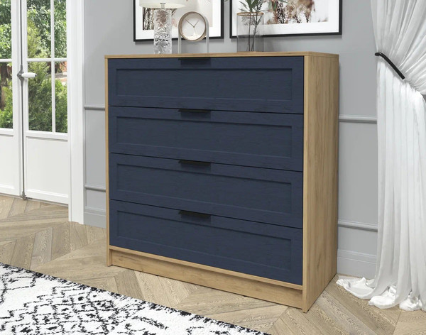 Изображение товара Комод Интерлиния Концепт Тренд КТ-К100 (дуб золотой/дуб королевский)