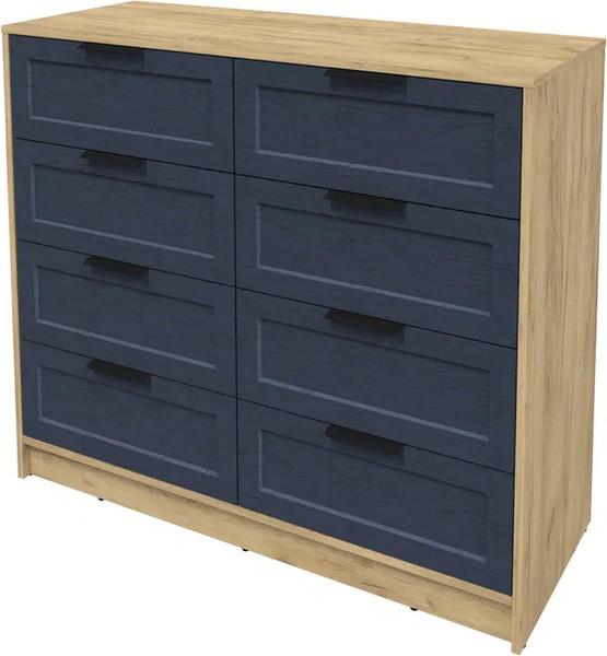 Изображение товара Комод Интерлиния Концепт Тренд КТ-К117 (дуб золотой/дуб королевский)