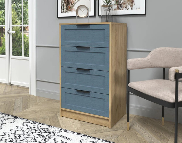 Изображение товара Комод Интерлиния Концепт Тренд КТ-К60 (дуб золотой/дуб лазурный)