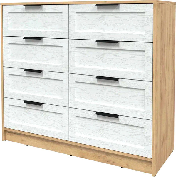 Изображение товара Комод Интерлиния Концепт Тренд КТ-К117 (дуб золотой/дуб полярный)