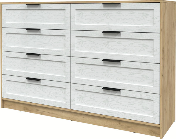 Изображение товара Комод Интерлиния Концепт Тренд КТ-К157 (дуб золотой/дуб полярный)