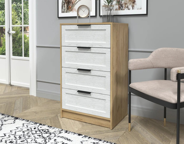 Изображение товара Комод Интерлиния Концепт Тренд КТ-К60 (дуб золотой/дуб полярный)