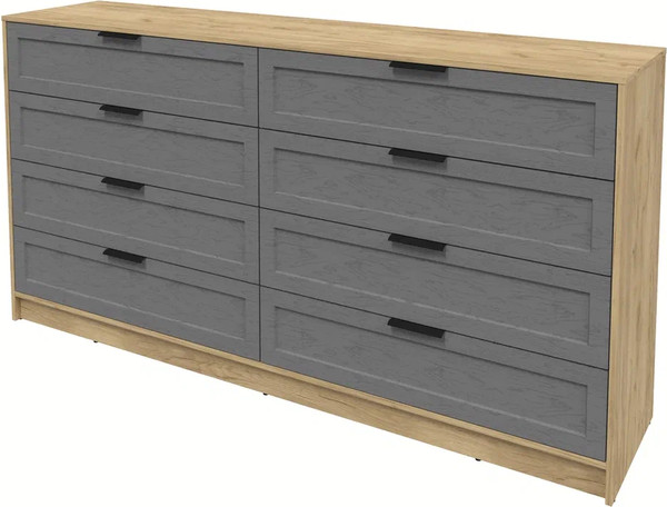 Изображение товара Комод Интерлиния Концепт Тренд КТ-К197 (дуб золотой/дуб серый)