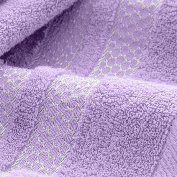 Изображение товара Набор полотенец Verossa МХ50 Reticolo 08 НПК008 / 746404 (лавандовый)