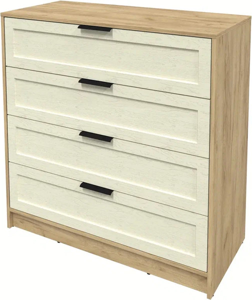 Изображение товара Комод Интерлиния Концепт Тренд КТ-К100 (дуб золотой/дуб снежный)