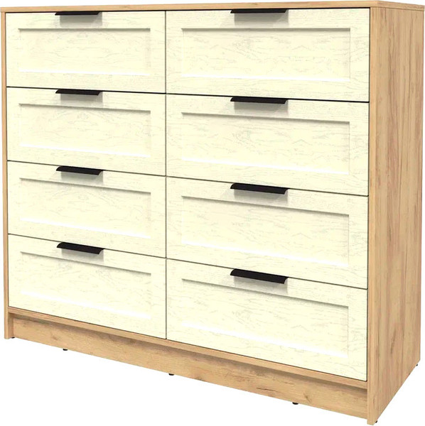 Изображение товара Комод Интерлиния Концепт Тренд КТ-К117 (дуб золотой/дуб снежный)