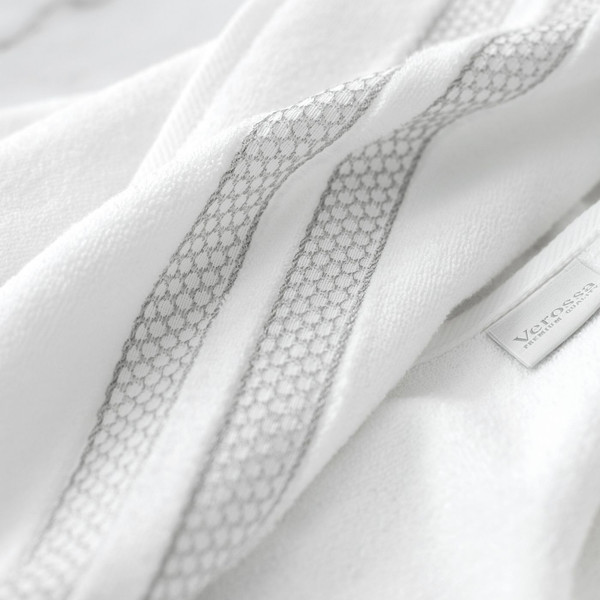 Изображение товара Набор полотенец Verossa МХ50 Reticolo 08 НПК044 / 752382 (белый)