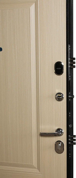 Изображение товара Входная дверь Форпост Классик 86x205 (правая, антик темно-коричневый/беленый дуб)