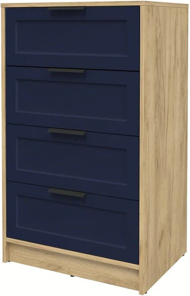 Изображение товара Комод Интерлиния Концепт Тренд КТ-К60 (дуб золотой/индиго)