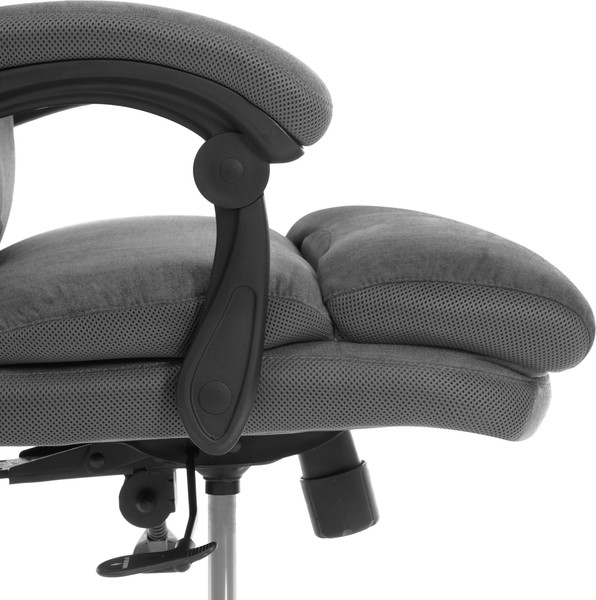 Изображение товара Кресло офисное Tetchair Chief metalBL (ткань, серый, KUB 05/TW-12)