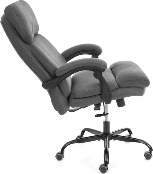 Изображение товара Кресло офисное Tetchair Chief metalBL (ткань, серый, KUB 05/TW-12)