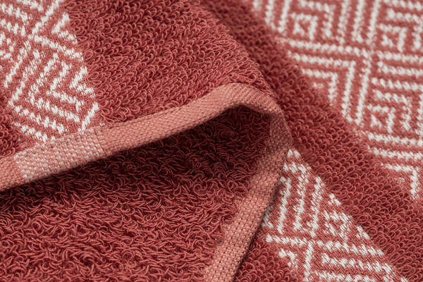 Изображение товара Полотенце Pole Kvetak (Беларускі лён) Махровое 50х90 22С93-ШР/л.с.уп./ст. (3 15-Самба коралл)