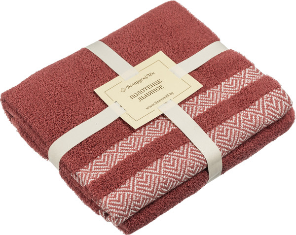 Изображение товара Полотенце Pole Kvetak (Беларускі лён) Махровое 67х140 22С94-ШР/л.с.уп./ст. (3 15-Самба)