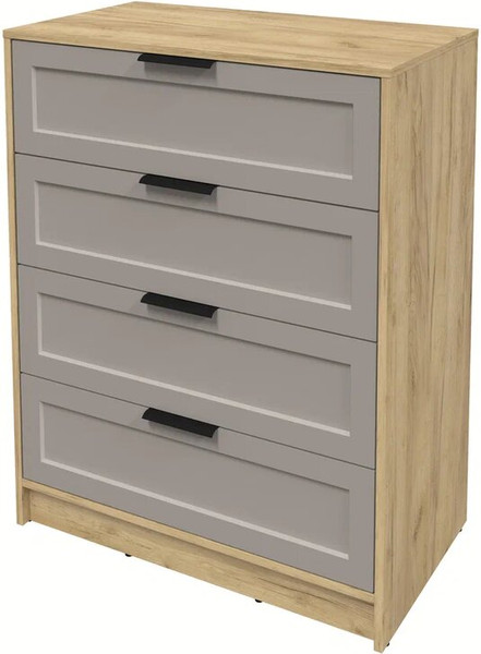 Изображение товара Комод Интерлиния Концепт Тренд КТ-К80 (дуб золотой/луна)