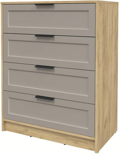 Изображение товара Комод Интерлиния Концепт Тренд КТ-К80 (дуб золотой/луна)