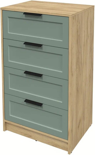 Изображение товара Комод Интерлиния Концепт Тренд КТ-К60 (дуб золотой/мята)