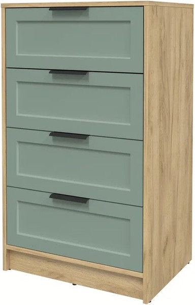 Изображение товара Комод Интерлиния Концепт Тренд КТ-К60 (дуб золотой/мята)