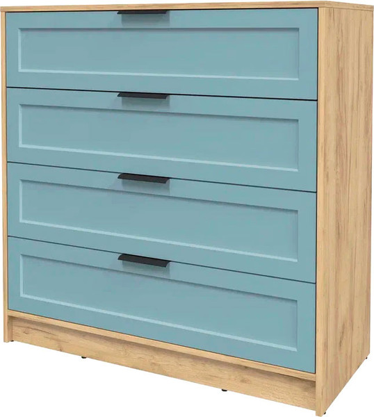 Изображение товара Комод Интерлиния Концепт Тренд КТ-К100 (дуб золотой/океан)