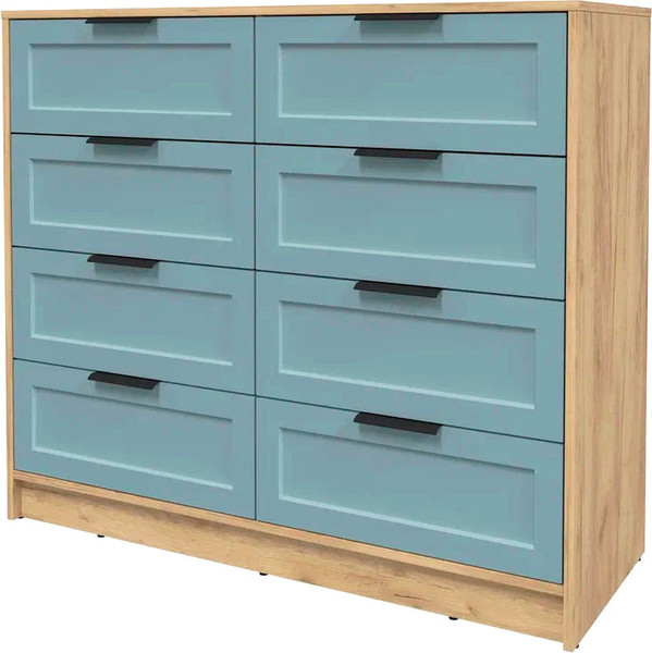 Изображение товара Комод Интерлиния Концепт Тренд КТ-К117 (дуб золотой/океан)