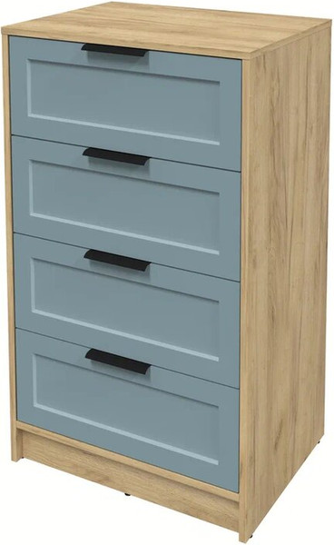 Изображение товара Комод Интерлиния Концепт Тренд КТ-К60 (дуб золотой/океан)