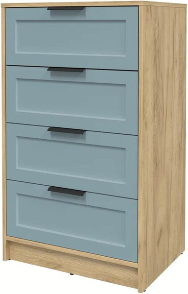 Изображение товара Комод Интерлиния Концепт Тренд КТ-К60 (дуб золотой/океан)