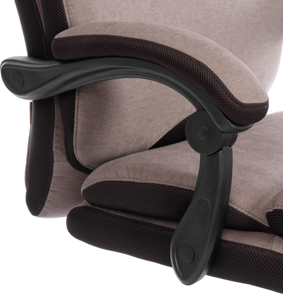 Изображение товара Кресло офисное Tetchair Chief metalBL (ткань, светло-коричневый, KUB 03/TW-24)