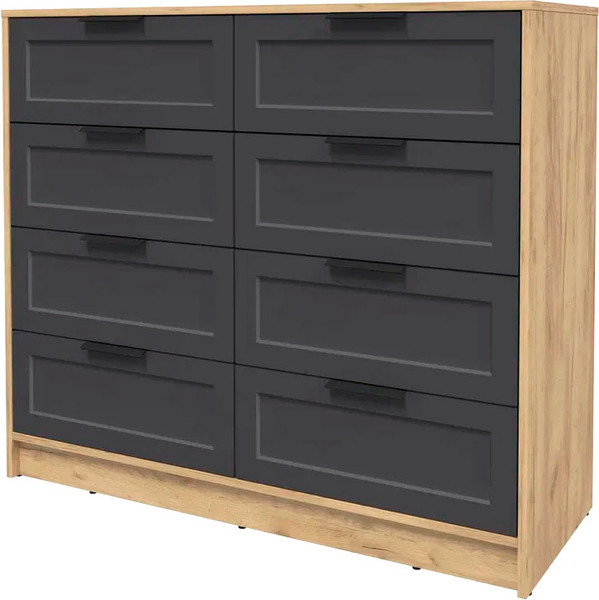 Изображение товара Комод Интерлиния Концепт Тренд КТ-К117 (дуб золотой/пепел)