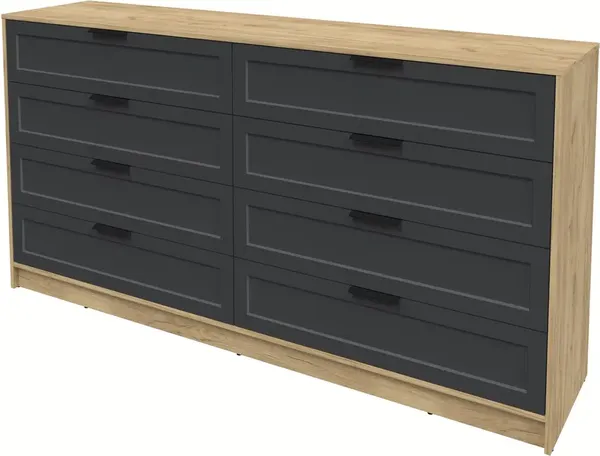 Изображение товара Комод Интерлиния Концепт Тренд КТ-К197 (дуб золотой/пепел)