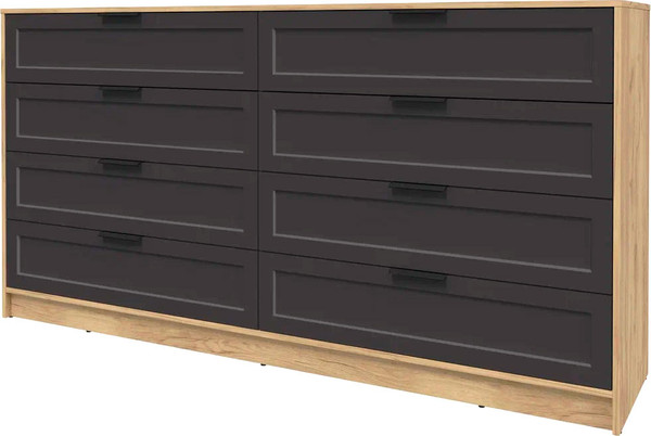 Изображение товара Комод Интерлиния Концепт Тренд КТ-К197 (дуб золотой/пепел)