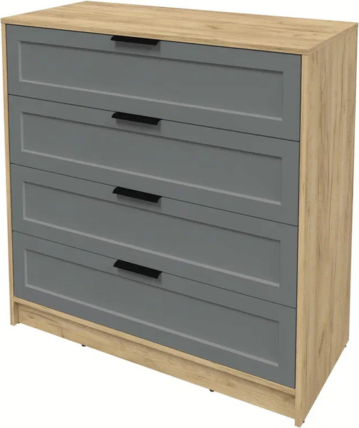 Изображение товара Комод Интерлиния Концепт Тренд КТ-К100 (дуб золотой/серый)