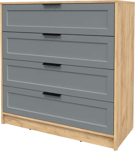 Изображение товара Комод Интерлиния Концепт Тренд КТ-К100 (дуб золотой/серый)