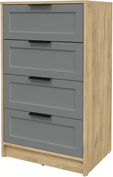 Изображение товара Комод Интерлиния Концепт Тренд КТ-К60 (дуб золотой/серый)