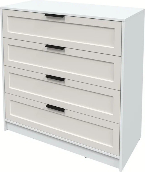 Изображение товара Комод Интерлиния Концепт Тренд КТ-К100 (белый платинум/кашемир)