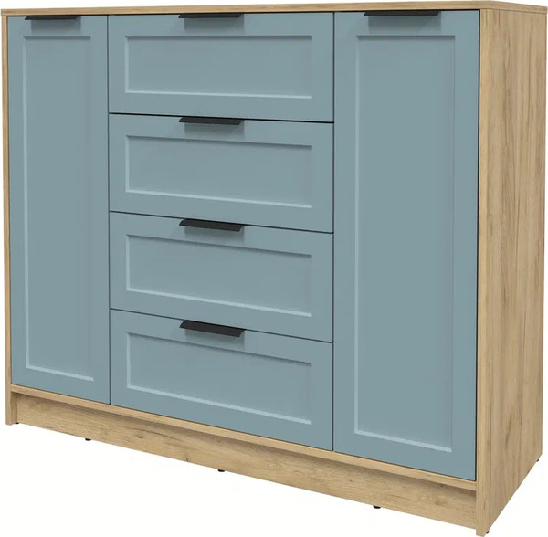 Изображение товара Тумба Интерлиния Концепт Тренд КТ-Т120 (дуб золотой/океан)